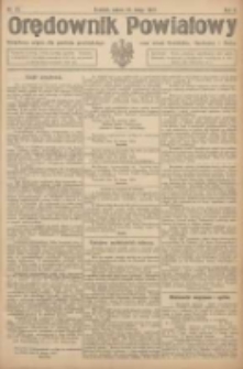 Orędownik Powiatowy: urzędowy organ dla powiatu grodziskiego oraz miast Grodziska, Opalenicy i Buku 1921.02.19 R.2 Nr15