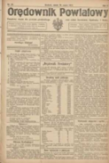 Orędownik Powiatowy: urzędowy organ dla powiatu grodziskiego oraz miast Grodziska, Opalenicy i Buku 1921.03.26 R.2 Nr25