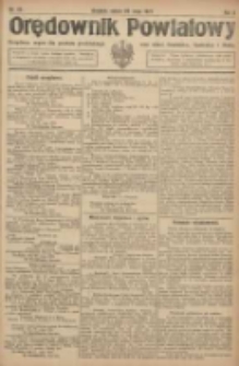 Orędownik Powiatowy: urzędowy organ dla powiatu grodziskiego oraz miast Grodziska, Opalenicy i Buku 1921.05.28 R.2 Nr43