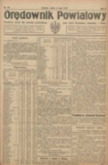 Orędownik Powiatowy: urzędowy organ dla powiatu grodziskiego oraz miast Grodziska, Opalenicy i Buku 1921.07.02 R.2 Nr53