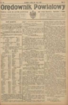 Orędownik Powiatowy: urzędowy organ dla powiatu grodziskiego oraz miast Grodziska, Opalenicy i Buku 1921.07.23 R.2 Nr59