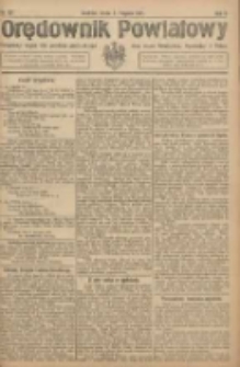 Orędownik Powiatowy: urzędowy organ dla powiatu grodziskiego oraz miast Grodziska, Opalenicy i Buku 1921.08.03 R.2 Nr62