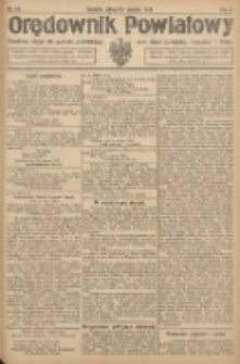 Orędownik Powiatowy: urzędowy organ dla powiatu grodziskiego oraz miast Grodziska, Opalenicy i Buku 1921.08.13 R.2 Nr65