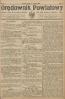 Orędownik Powiatowy: urzędowy organ dla powiatu grodziskiego oraz miast Grodziska, Opalenicy i Buku 1921.08.24 R.2 Nr68
