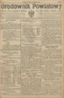 Orędownik Powiatowy: urzędowy organ dla powiatu grodziskiego oraz miast Grodziska, Opalenicy i Buku 1921.09.07 R.2 Nr72
