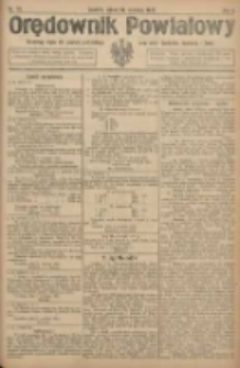 Orędownik Powiatowy: urzędowy organ dla powiatu grodziskiego oraz miast Grodziska, Opalenicy i Buku 1921.09.10 R.2 Nr73