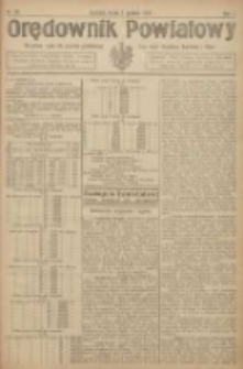 Orędownik Powiatowy: urzędowy organ dla powiatu grodziskiego oraz miast Grodziska, Opalenicy i Buku 1921.12.07 R.2 Nr98
