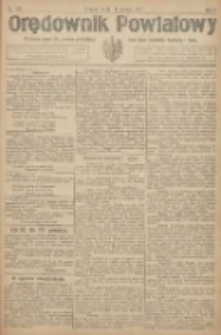 Orędownik Powiatowy: urzędowy organ dla powiatu grodziskiego oraz miast Grodziska, Opalenicy i Buku 1921.12.14 R.2 Nr100