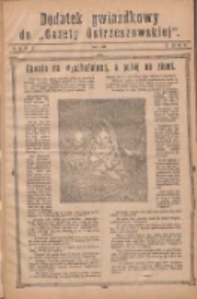 Gazeta Ostrzeszowska: urzędowy organ Magistratu i Urzędu Policyjnego w Ostrzeszowie, z dodatkiem bezpłatnym "Orędownik Ostrzeszowski" 1928 R.42 Dodatek gwiazdkowy