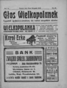Głos Wielkopolanek: tygodnik społeczno-narodowy dla kobiet wszystkich stanów 1919.11.29 R.12 Z.48/Nr48