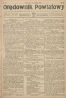 Orędownik Powiatowy: organ urzędowy dla powiatu grodziskiego i nowotomyskiego oraz miast Grodziska, Opalenicy, Buku, Nowego Tomyśla, Zbąszynia i Lwówka 1922.04.26 R.3 Nr33