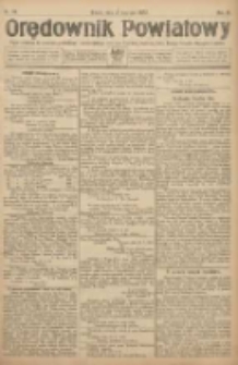 Orędownik Powiatowy: organ urzędowy dla powiatu grodziskiego i nowotomyskiego oraz miast Grodziska, Opalenicy, Buku, Nowego Tomyśla, Zbąszynia i Lwówka 1922.06.03 R.3 Nr44