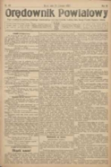 Orędownik Powiatowy: organ urzędowy dla powiatu grodziskiego i nowotomyskiego oraz miast Grodziska, Opalenicy, Buku, Nowego Tomyśla, Zbąszynia i Lwówka 1922.06.21 R.3 Nr49