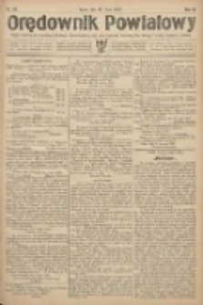 Orędownik Powiatowy: organ urzędowy dla powiatu grodziskiego i nowotomyskiego oraz miast Grodziska, Opalenicy, Buku, Nowego Tomyśla, Zbąszynia i Lwówka 1922.07.12 R.3 Nr55