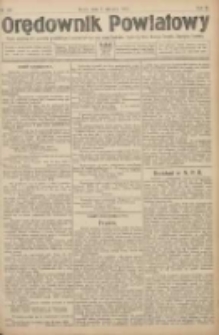 Orędownik Powiatowy: organ urzędowy dla powiatu grodziskiego i nowotomyskiego oraz miast Grodziska, Opalenicy, Buku, Nowego Tomyśla, Zbąszynia i Lwówka 1922.08.02 R.3 Nr61