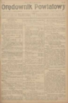 Orędownik Powiatowy: organ urzędowy dla powiatu grodziskiego i nowotomyskiego oraz miast Grodziska, Opalenicy, Buku, Nowego Tomyśla, Zbąszynia i Lwówka 1922.08.05 R.3 Nr62