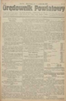 GazetOrędownik Powiatowy: organ urzędowy dla powiatu grodziskiego i nowotomyskiego oraz miast Grodziska, Opalenicy, Buku, Nowego Tomyśla, Zbąszynia i Lwówka 1922.10.21 R.3 Nr84