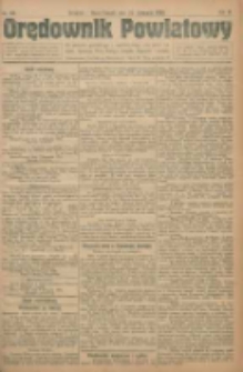 Orędownik Powiatowy: organ urzędowy dla powiatu grodziskiego i nowotomyskiego oraz miast Grodziska, Opalenicy, Buku, Nowego Tomyśla, Zbąszynia i Lwówka 1922.11.22 R.3 Nr93