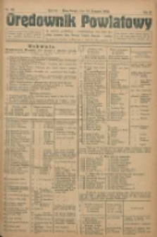 Orędownik Powiatowy: organ urzędowy dla powiatu grodziskiego i nowotomyskiego oraz miast Grodziska, Opalenicy, Buku, Nowego Tomyśla, Zbąszynia i Lwówka 1922.11.29 R3 Nr95