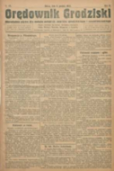 Orędownik Grodziski: niezależne pismo dla rodzin polskich powiatu grodziskiego i nowotomyskiego; organ centralny dla miast: Grodziska, Opalenicy, Buku, Nowego Tomyśla, Zbąszynia i Lwówka 1922.12.09 R.4 Nr98