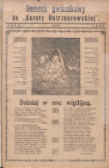 Gazeta Ostrzeszowska: równocześnie urzędowy organ Magistratu i Urzędu Bezpieczeństwa Publicznego w Ostrzeszowie, z dodatkiem bezpłatnym Orędownik Ostrzeszowski 1930.12 Dodatek gwiazdkowy do "Gazety Ostrzeszowskiej"