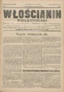 Włościanin Wielkopolski: naczelny organ Zawodowego Wielkopolskiego Związku Włościańskiego 1929.06.23 R.1 Nr14