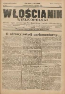 Włościanin Wielkopolski: naczelny organ Zawodowego Wielkopolskiego Związku Włościańskiego 1929.12.04 R.1 Nr48