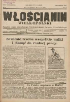 Włościanin Wielkopolski: naczelny organ Zawodowego Wielkopolskiego Związku Włościańskiego 1930.01.26 R.2 Nr8