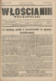 Włościanin Wielkopolski: naczelny organ Zawodowego Wielkopolskiego Związku Włościańskiego 1930.06.25 R.2 Nr49