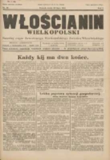 Włościanin Wielkopolski: naczelny organ Zawodowego Wielkopolskiego Związku Włościańskiego 1930.07.30 R.2 Nr59