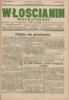 Włościanin Wielkopolski: naczelny organ Zawodowego Wielkopolskiego Związku Włościańskiego 1930.10.08 R.2 Nr79