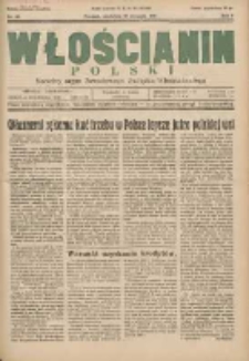 Włościanin Polski: naczelny organ Zawodowego Związku Włościańskiego 1931.08.16 R.3 Nr33