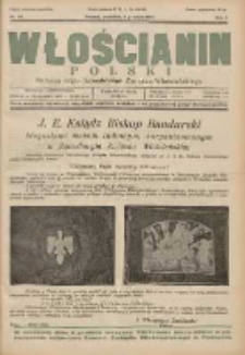Włościanin Polski: naczelny organ Zawodowego Związku Włościańskiego 1931.12.06 R.3 Nr49