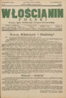 Włościanin Polski: naczelny organ Zawodowego Związku Włościańskiego 1932.08.21 R.4 Nr34