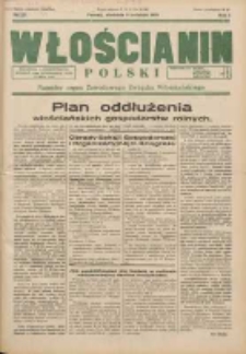 Włościanin Polski: naczelny organ Zawodowego Związku Włościańskiego 1933.04.09 R.5 Nr15