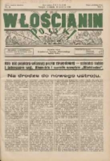 Włościanin Polski: naczelny organ Zawodowego Związku Włościańskiego 1933.06.11 R.5 Nr24