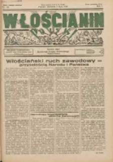 Włościanin Polski: naczelny organ Zawodowego Związku Włościańskiego 1933.07.02 R.5 Nr27