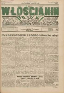 Włościanin Polski: naczelny organ Zawodowego Związku Włościańskiego 1933.08.13 R.5 Nr33