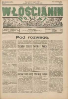 Włościanin Polski: naczelny organ Zawodowego Związku Włościańskiego 1933.08.27 R.5 Nr35