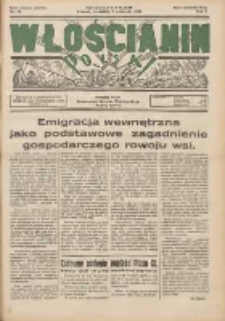 Włościanin Polski: naczelny organ Zawodowego Związku Włościańskiego 1933.09.03 R.5 Nr36
