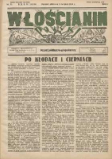 Włościanin Polski: organ polityczno-gospodarczy 1934.08.05 R.6 Nr23