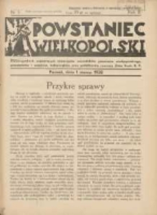 Powstaniec Wielkopolski: dwutygodnik najstarszych towarzystw uczestników powstania wielkopolskiego,powstańców i wojaków,hallerczyków oraz podoficerów rezerwy Ziem Zach.R.P.1938.03.01 R.3 Nr5