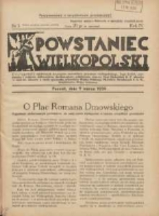 Powstaniec Wielkopolski: dwutygodnik najstarszych towarzystw uczestnik&oacute;w powstania wielkopolskiego,Legii Kobiet,powstańc&oacute;w i wojak&oacute;w,hallerczyk&oacute;w,dowborczyk&oacute;w,podoficer&oacute;w rezerwy Ziem Zach.R.P.,oficer&oacute;w w rezerwie,oficer&oacute;w w stanie spoczynku,ochotnik&oacute;w Wojska Polskiego,PKUist&oacute;w,Narodowych P.O.W.,Kombatant&oacute;w Wojny Światowej 1939.03.09 R.4 Nr5