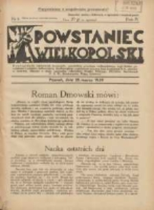 Powstaniec Wielkopolski: dwutygodnik najstarszych towarzystw uczestników powstania wielkopolskiego,Legii Kobiet,powstańców i wojaków,hallerczyków,dowborczyków,podoficerów rezerwy Ziem Zach.R.P.,oficerów w rezerwie,oficerów w stanie spoczynku,ochotników Wojska Polskiego,PKUistów,Narodowych P.O.W.,Kombatantów Wojny Światowej 1939.03.25 R.4 Nr6
