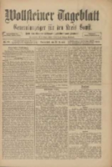 Wollsteiner Tageblatt: Generalanzeiger für den Kreis Bomst: mit der Gratis-Beilage: "Blätter und Blüten" 1910.01.22 Nr18