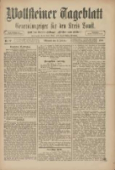 Wollsteiner Tageblatt: Generalanzeiger für den Kreis Bomst: mit der Gratis-Beilage: "Blätter und Blüten" 1910.02.02 Nr27