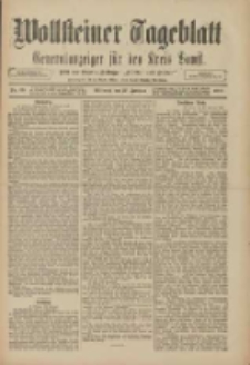 Wollsteiner Tageblatt: Generalanzeiger für den Kreis Bomst: mit der Gratis-Beilage: "Blätter und Blüten" 1910.02.23 Nr45