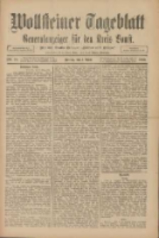 Wollsteiner Tageblatt: Generalanzeiger für den Kreis Bomst: mit der Gratis-Beilage: "Blätter und Blüten" 1910.04.01 Nr75