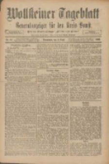 Wollsteiner Tageblatt: Generalanzeiger für den Kreis Bomst: mit der Gratis-Beilage: "Blätter und Blüten" 1910.04.09 Nr82