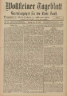Wollsteiner Tageblatt: Generalanzeiger für den Kreis Bomst: mit der Gratis-Beilage: "Blätter und Blüten" 1910.04.10 Nr83